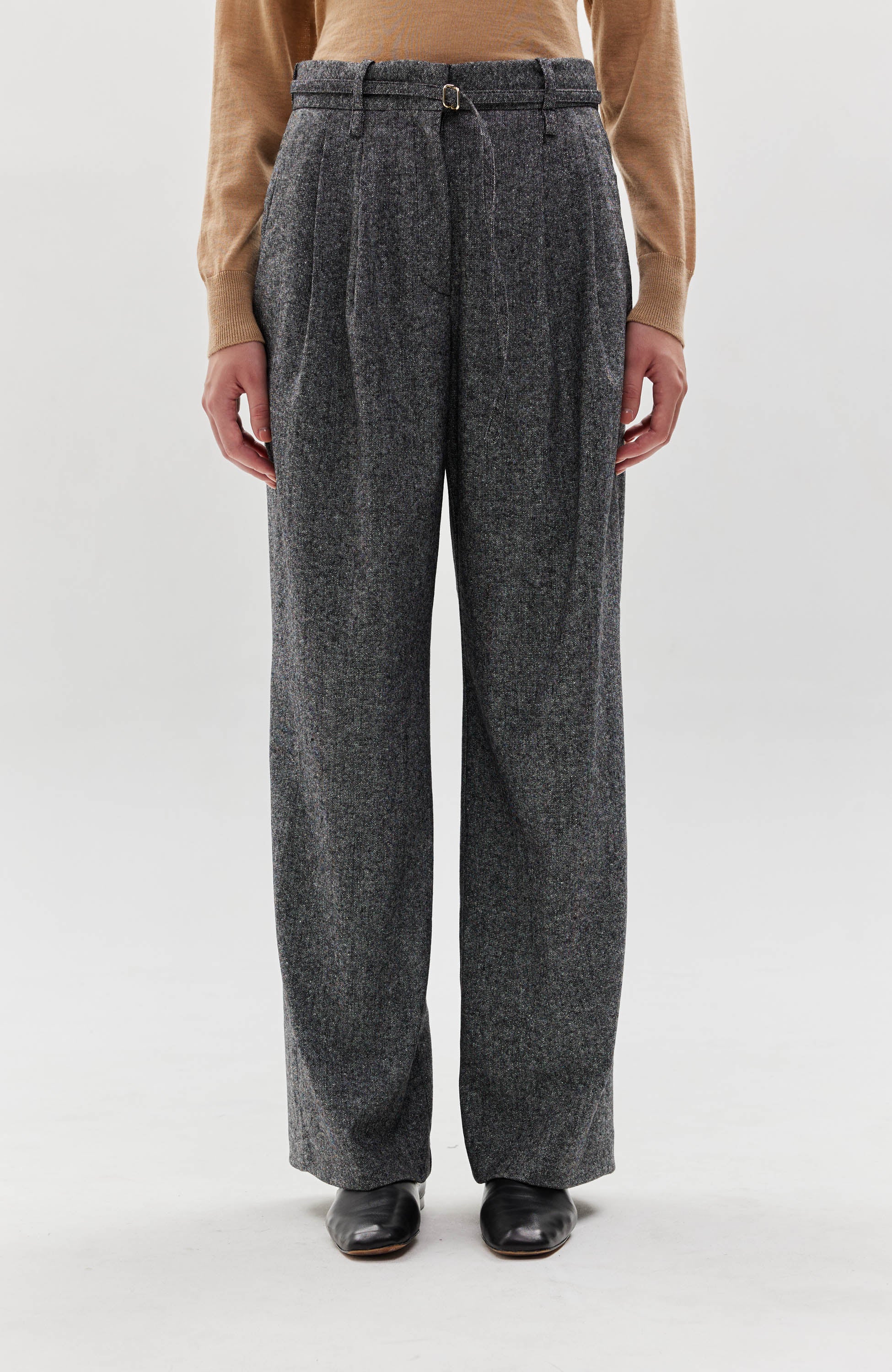 Erika Cavallini straight flannel trousers