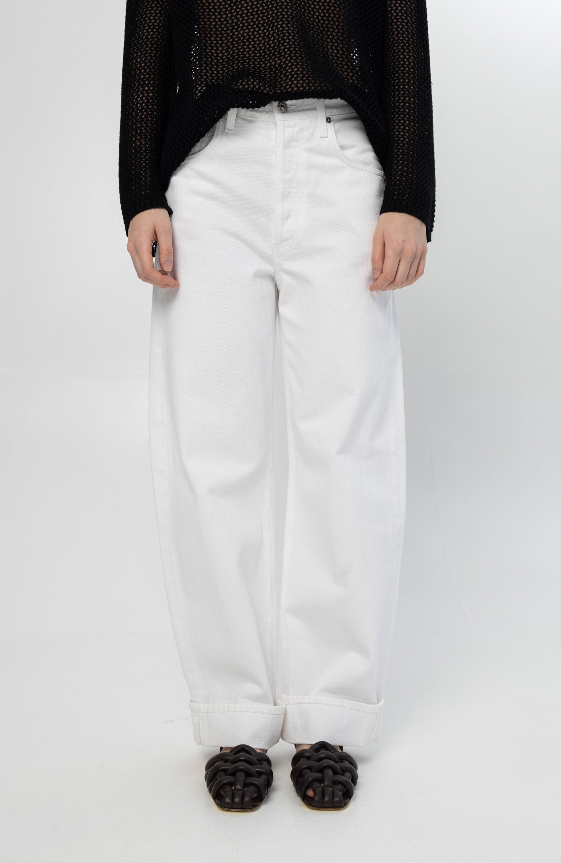 Citizens of humanity White Relaxed baggy jeans ayla image 2